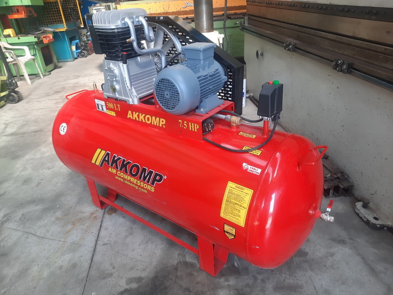 AKKOMP 500 Litre Kompresör 2026 Model